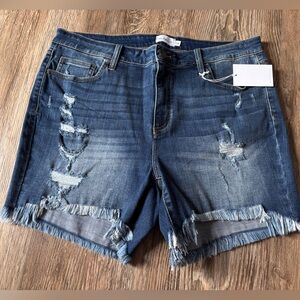 Cello Distressed Denim shorts